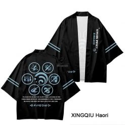 Genshin Impact Xingqiu Haori Cosplay Costume