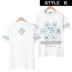 Genshin Impact Xingqiu T-shirt Cosplay Costume -Anime Costumes store online genshin impact xingqiu t shirt cosplay costume2