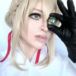 Anime Violet Evergarden Violet Evergarden Synthetic Short Blonde Cosplay Wigs 13 Anime Violet Evergarden Violet Evergarden Synthetic Short Blonde Cosplay Wigs -Anime Costumes store online gey