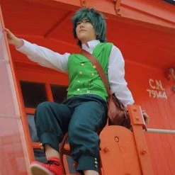 BNHA MHA Izuku Midoriya Anime Cosplay Green Costumes 10 BNHA MHA Izuku Midoriya Anime Cosplay Green Costumes -Anime Costumes store online gey4y