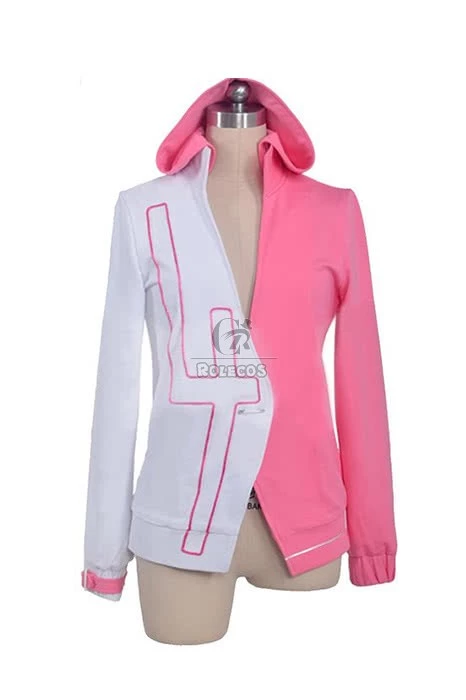 Kagerou Project Hoodie Pink&white Custom Made 1 Kagerou Project Hoodie Pink&white Custom Made