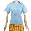 Yowamushi Pedal Sohoku High School Girl's Summer Uniform Blue Cosplay Costume