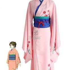 Gintama Shimura Tae Cosplay Costume With Bright Color