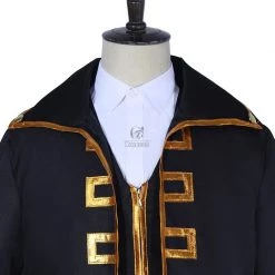 Gintama Toushirou Hijikata/Sougo Okita Uniform Black Cosplay Costumes -Anime Costumes store online gintama toushirou hijikatasougo okita black cosplay costumes