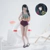 Demon Slayer Tomioka Giyuu Swimsuit Two Piece Bathing Suit Cosplay Costume