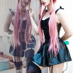 The Future Diary Yuno Gasai Black Dress Cosplay Costume -Anime Costumes store online gr4