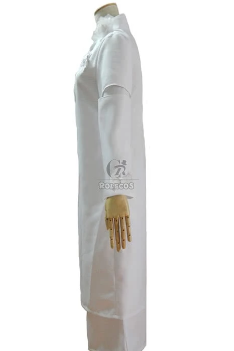 Inuyasha Kanna Cosplay Costume White Kimono Customized 3 Inuyasha Kanna Cosplay Costume White Kimono Customized - Image 3