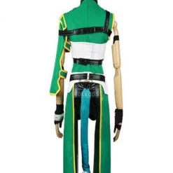 Sword Art Online Asada Shino Green Female Cosplay Costumes 7 Sword Art Online Asada Shino Green Female Cosplay Costumes -Anime Costumes store online gs 2