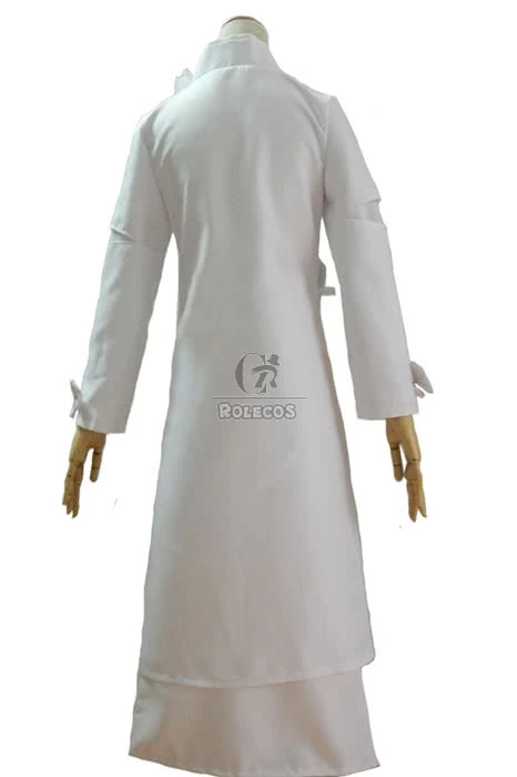 Inuyasha Kanna Cosplay Costume White Kimono Customized 4 Inuyasha Kanna Cosplay Costume White Kimono Customized - Image 4