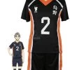 Haikyū!! Kōshi Sugawara Number 2 Volleyball Sports Cosplay Costumes