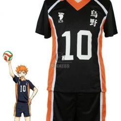 Haikyū!! Shōyō Hinata Number 10 Volleyball Sports Cosplay Costumes
