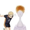 Haikyū!! Kei Tsukishima Orange Short Cosplay Wigs