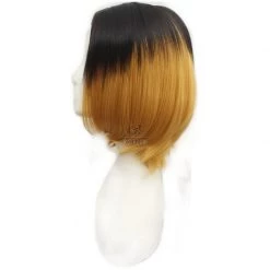 Haikyū!! kozumekenma Black Mixde Yellow long Cosplay Wigs -Anime Costumes store online haiky kozumekenma black mixde yellow long cosplay wigs 2