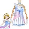 Love Live! Yume No Tobira Hanayo Koizumi Mixed Anime Coaplay Dress Costumes