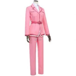 Hataraku Saibou Cells At Work Anime Saibou Eosinophils Pink Uniform Cosplay Costume -Anime Costumes store online hataraku saibou cells at work anime saibou eosinophils pink uniform cosplay costume 5