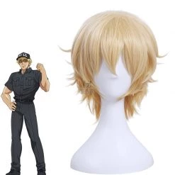 Hataraku Saibou Cells At Work Killer T Saibou Short Blonde Cosplay Wigs