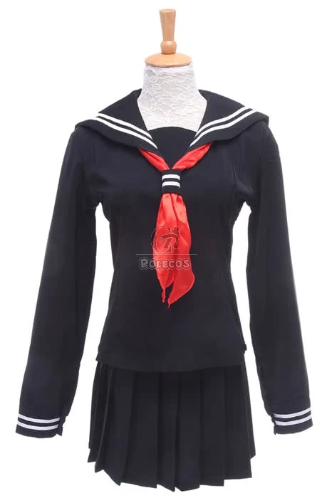Anime Hell Girl Jigoku Shoujo Enma Ai Sailor Uniform Cosplay Costumes 2 Anime Hell Girl Jigoku Shoujo Enma Ai Sailor Uniform Cosplay Costumes - Image 2