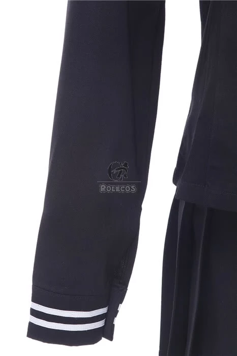 Anime Hell Girl Jigoku Shoujo Enma Ai Sailor Uniform Cosplay Costumes 8 Anime Hell Girl Jigoku Shoujo Enma Ai Sailor Uniform Cosplay Costumes - Image 8