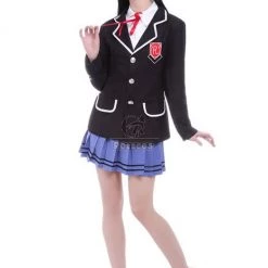 Date A Live Tokisaki Kurumi School Uniform Cosplay Costume 8 Date A Live Tokisaki Kurumi School Uniform Cosplay Costume -Anime Costumes store online hfd15 1 3