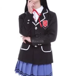 Date A Live Tokisaki Kurumi School Uniform Cosplay Costume