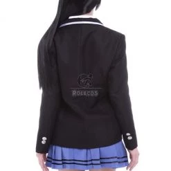 Date A Live Tokisaki Kurumi School Uniform Cosplay Costume 9 Date A Live Tokisaki Kurumi School Uniform Cosplay Costume -Anime Costumes store online hfd15 7 2