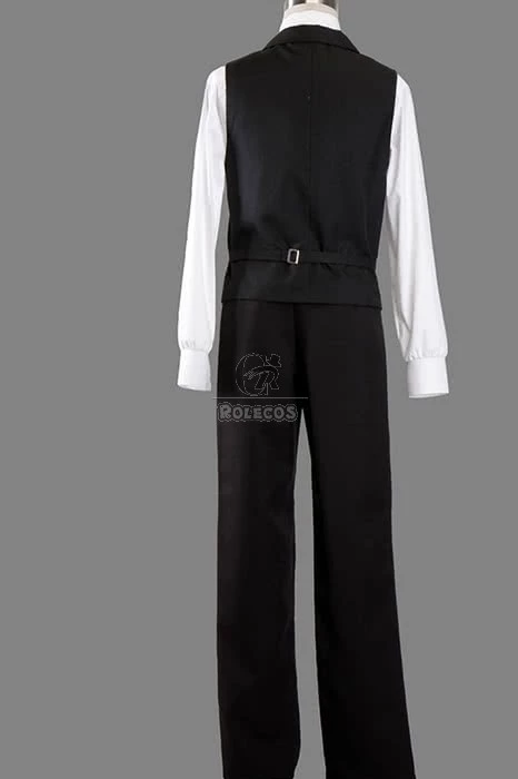 Durarara Heiwajima Shizuo Cosplay Costume Uniform Black 4 Durarara Heiwajima Shizuo Cosplay Costume Uniform Black - Image 4