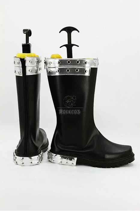 Fairy Tail Gajeel Redfox Boots Anime Cosplay Shoes For Christmas Custom Made 4 Fairy Tail Gajeel Redfox Boots Anime Cosplay Shoes For Christmas Custom Made - Image 4