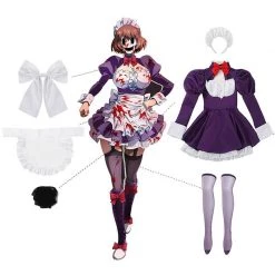 High-Rise Invasion Maid-fuku Kamen Cosplay Costume -Anime Costumes store online high rise invasion maid fuku kamen cosplay costume 5