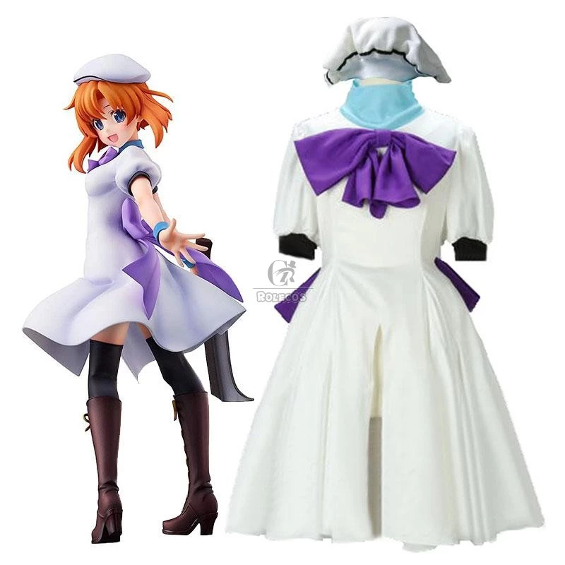 Higurashi: When They Cry – Gou Ryuuguu Rena Casual Uniform Cosplay Costume 1 Higurashi: When They Cry – Gou Ryuuguu Rena Casual Uniform Cosplay Costume