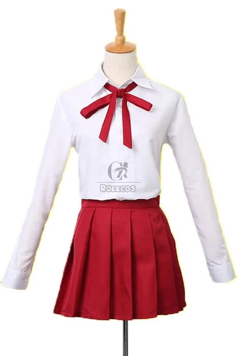 Himouto! Umaru-chan Umaru Doma Red Uniform Cloth Anime Coaplay Costume 2 Himouto! Umaru-chan Umaru Doma Red Uniform Cloth Anime Coaplay Costume - Image 2