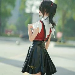 NEEDY GIRL OVERDOSE Ame-chan Cosplay Costume -Anime Costumes store online hololive needy girl overdose ame chan cosplay costume 9