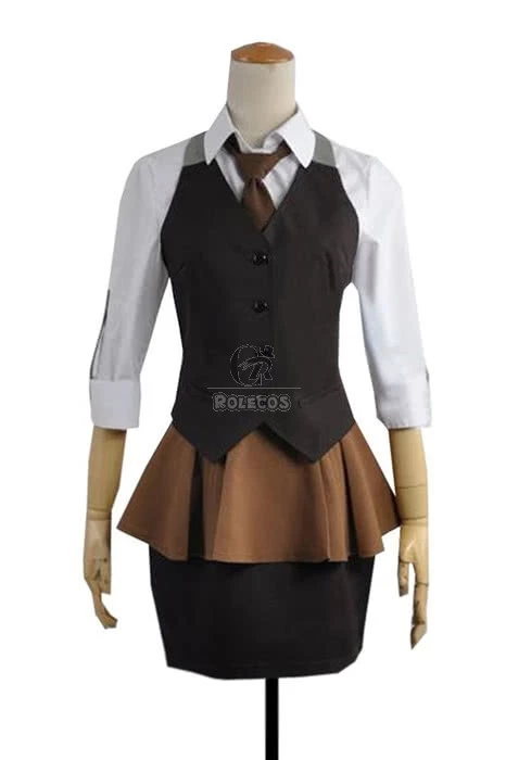 Tokyo Ghoul Touka Kirishima Work Uniform Cosplay Dress Cosplay For Female 2 Tokyo Ghoul Touka Kirishima Work Uniform Cosplay Dress Cosplay For Female - Image 2