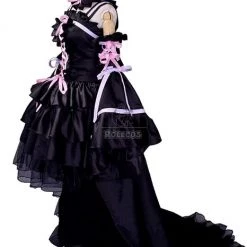 Chobits Cosplay Costumes Black Princess Full Dress -Anime Costumes store online i67856