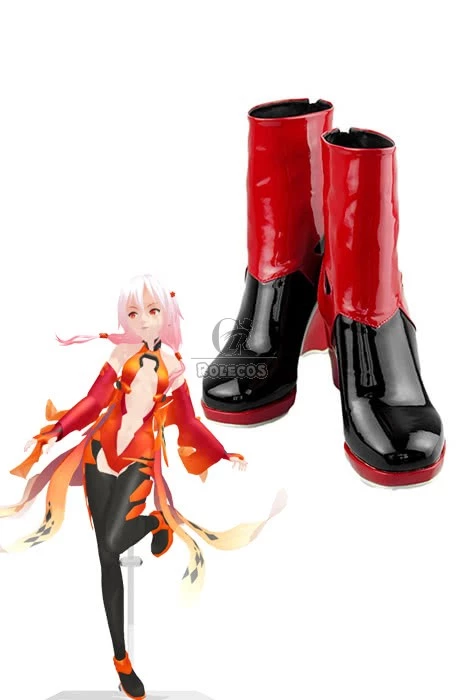 Guilty Crown Yuzuriha Inori Custom Made Cosplay Shoes 1 Guilty Crown Yuzuriha Inori Custom Made Cosplay Shoes