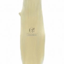 100cm Long Inu x Boku SS Yukinokouji Nobara Cosplay Wig Pale Golden Staright Wigs -Anime Costumes store online inuxbokuss yukinokouji nobara 3