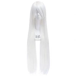 Inuyasha Sesshomaru White Long Straight Cosplay Wigs -Anime Costumes store online inuyasha sesshomaru silver long cosplay wig 4