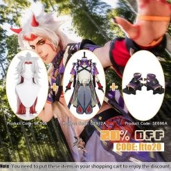 【Ready To Ship】Genshin Impact Arataki Itto Cosplay Costume -Anime Costumes store online itto1234