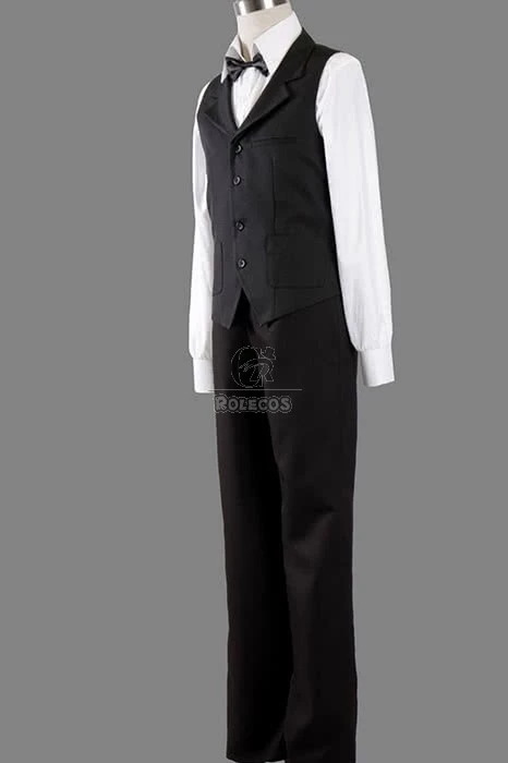 Durarara Heiwajima Shizuo Cosplay Costume Uniform Black 2 Durarara Heiwajima Shizuo Cosplay Costume Uniform Black - Image 2