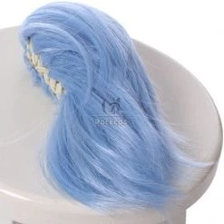 Assassination Classroom Shiota Nagisa Blue Fade White Wig -Anime Costumes store online jf 0049 pcm 6 assassination classroom shiota nagisa blue fade white wig