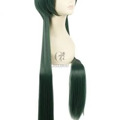 100CM Long Green Cosplay Wig Straight Hair Hitman Reborn Yuni 9 100CM Long Green Cosplay Wig Straight Hair Hitman Reborn Yuni -Anime Costumes store online jf 0057 gnm 3 1