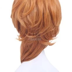 Bungou Stray Dogs Chuya Nakahara Short Orange Medium Wavy Cosplay Wigs 9 Bungou Stray Dogs Chuya Nakahara Short Orange Medium Wavy Cosplay Wigs -Anime Costumes store online jf 0389 pcm 4 1