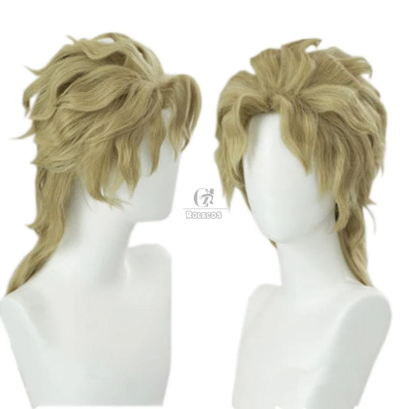 JoJo's Bizarre Adventure Kishibe Rohan Giorno Giovanna Trish Una Kakyoin Noriaki Dio Brando Joseph Joestar Cosplay Wigs 6 JoJo's Bizarre Adventure Kishibe Rohan Giorno Giovanna Trish Una Kakyoin Noriaki Dio Brando Joseph Joestar Cosplay Wigs - Image 6