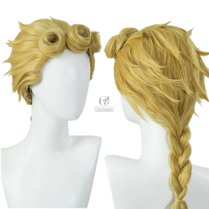 JoJo's Bizarre Adventure Kishibe Rohan Giorno Giovanna Trish Una Kakyoin Noriaki Dio Brando Joseph Joestar Cosplay Wigs 3 JoJo's Bizarre Adventure Kishibe Rohan Giorno Giovanna Trish Una Kakyoin Noriaki Dio Brando Joseph Joestar Cosplay Wigs - Image 3