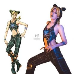 JOJO Stone Ocean Jolyne Cujoh Cosplay Costume