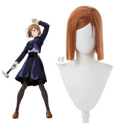 Jujutsu Kaisen Kugisaki Nobara Orange Cosplay Wigs