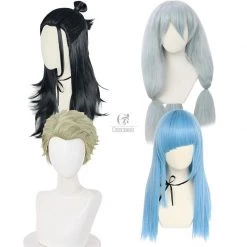 Jujutsu Kaisen Sorcery Fight Getou Suguru/ Mahito/Miwa Kasumi/Nanami Kento Cosplay Wigs