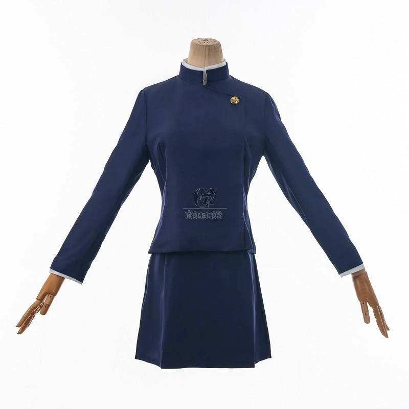 Jujutsu Kaisen Sorcery Fight Zenin Maki Uniform Cosplay Costume - Image 7