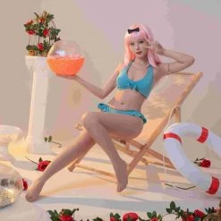 Kaguya-sama: Love is War Chika Fujiwara Swimsuit Cosplay Costume -Anime Costumes store online kaguya sama love is war chika fujiwara swimsuit cosplay costume9