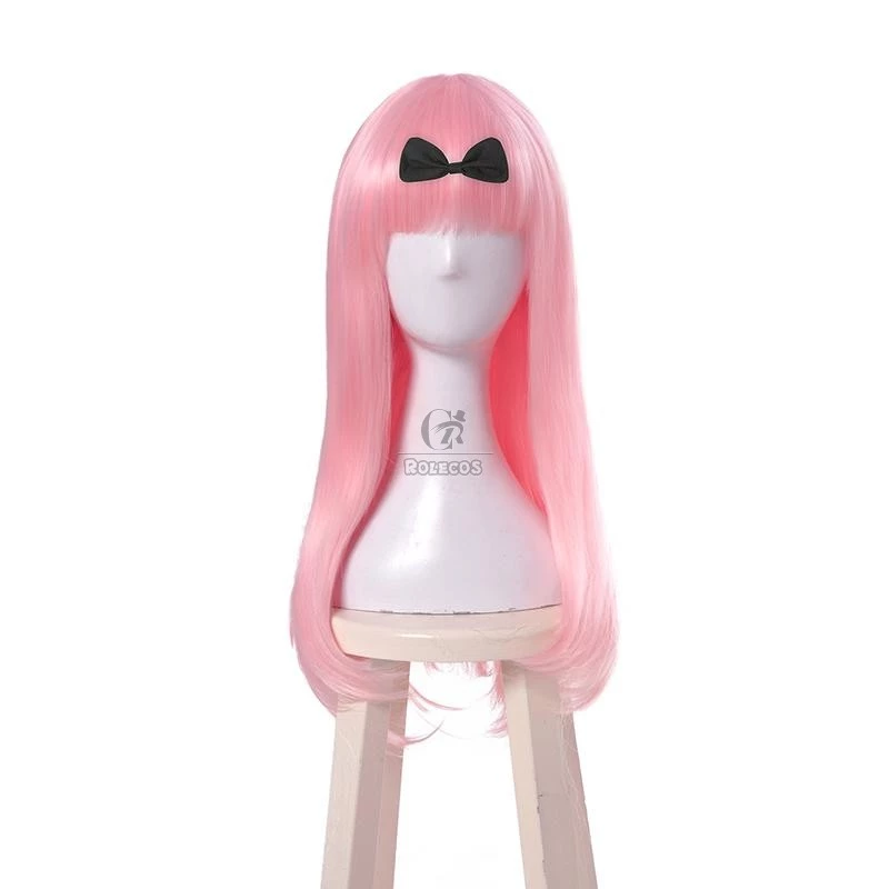 Kaguya-sama: Love is War Chika Fujiwara Pink Long Cospaly Wigs 2 Kaguya-sama: Love is War Chika Fujiwara Pink Long Cospaly Wigs - Image 2