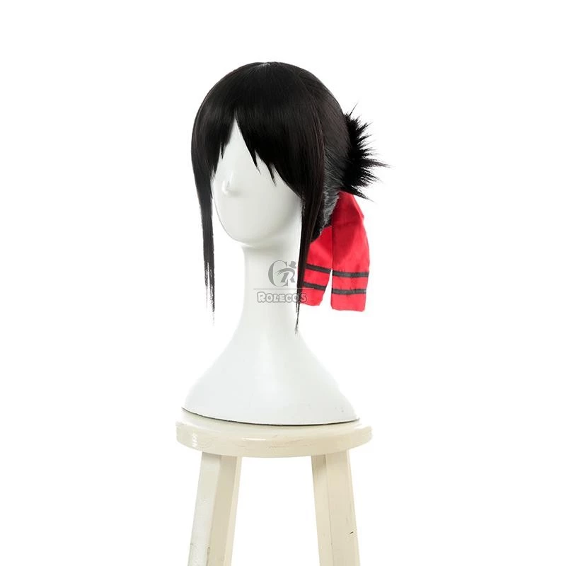 Kaguya-sama: Love is War Kaguya Shinomiya Black Cosplay Wigs 2 Kaguya-sama: Love is War Kaguya Shinomiya Black Cosplay Wigs - Image 2